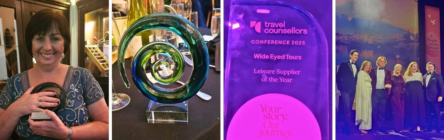 Wide Eyed Tours & Travel Wins Supplier of the Year – Twice in One Month! 🏆✨
