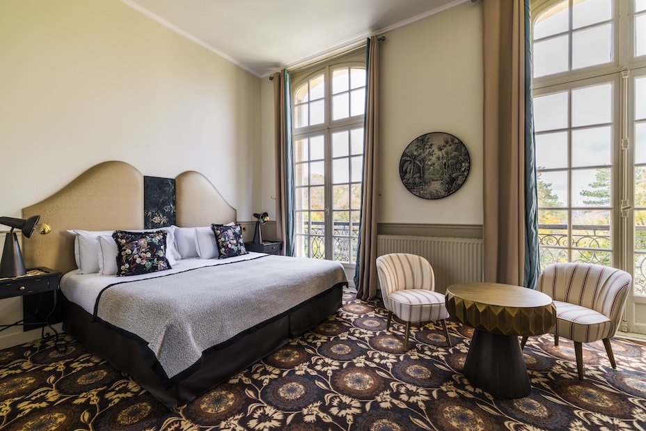 chambre supérieure - Château de Montvillargenne - Chantilly 