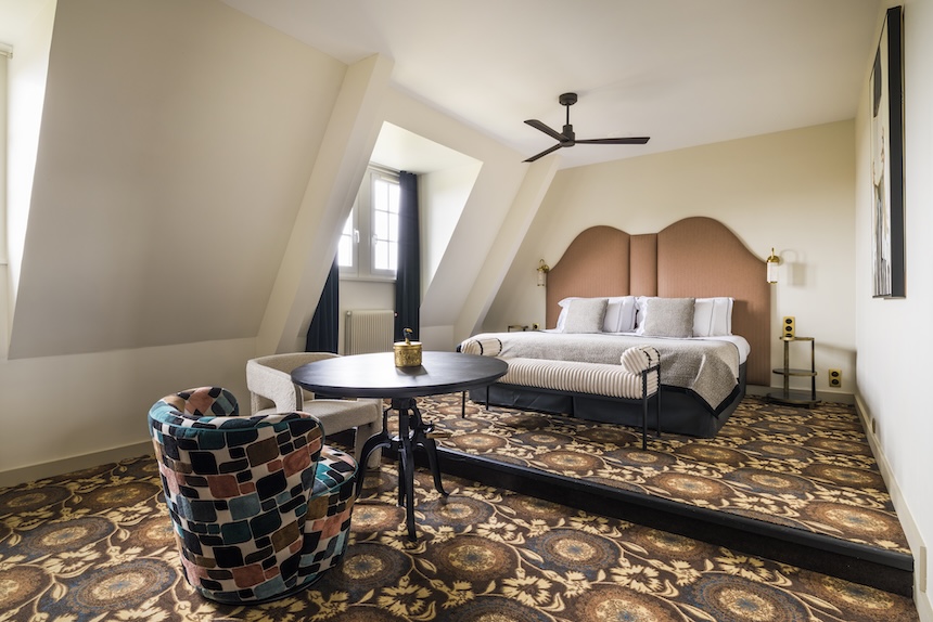 chambre deluxe - Château de Montvillargenne - Chantilly 