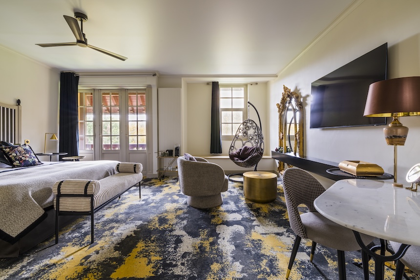 chambre deluxe - Château de Montvillargenne - Chantilly 