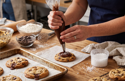Découvrez les secrets d’un cookie parfait aux côtés du chef pâtissier et de sa brigade !