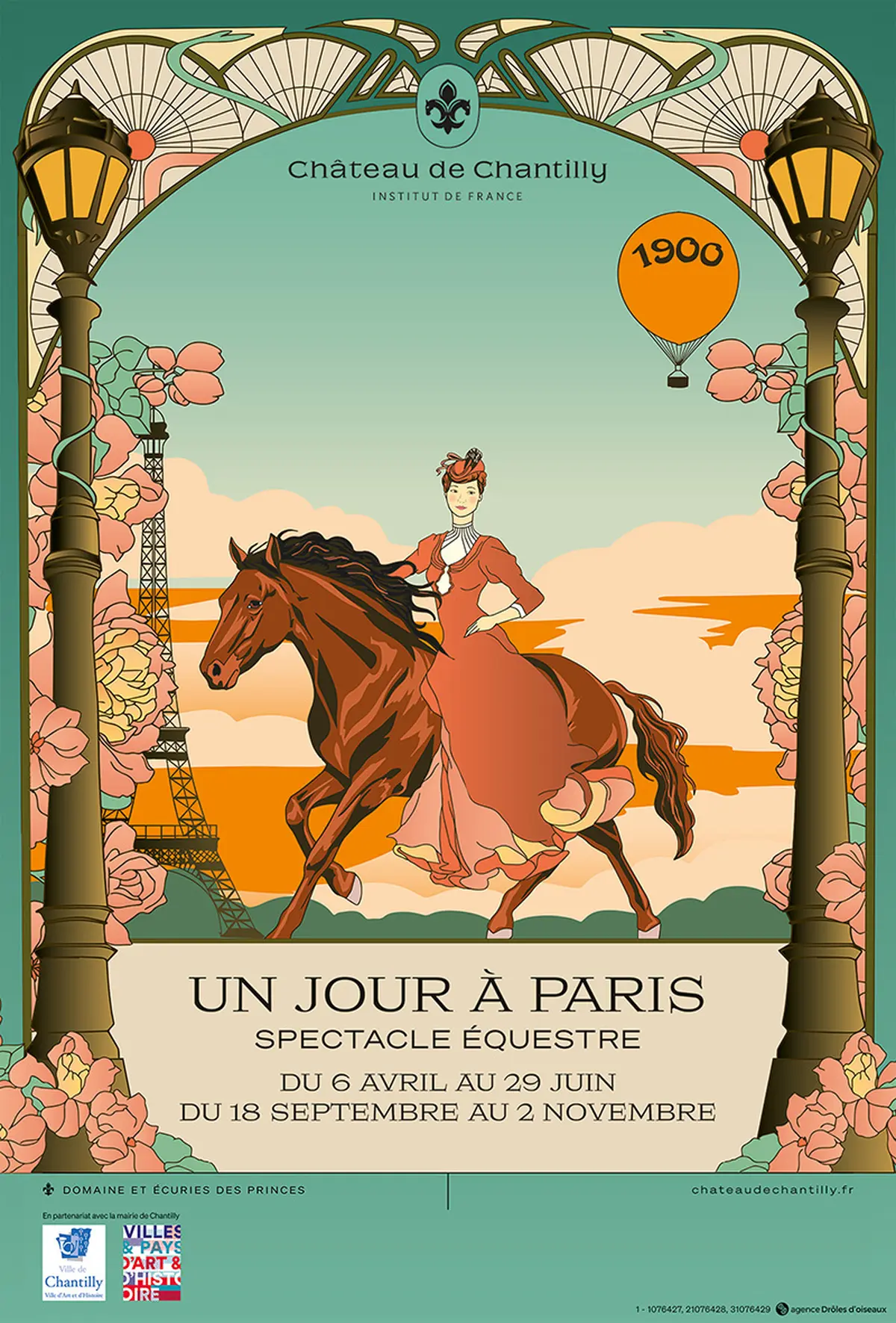 Spectacle équestre "Un jour à Paris" aux Grandes Écuries de Chantilly : date, horaires, tarifs