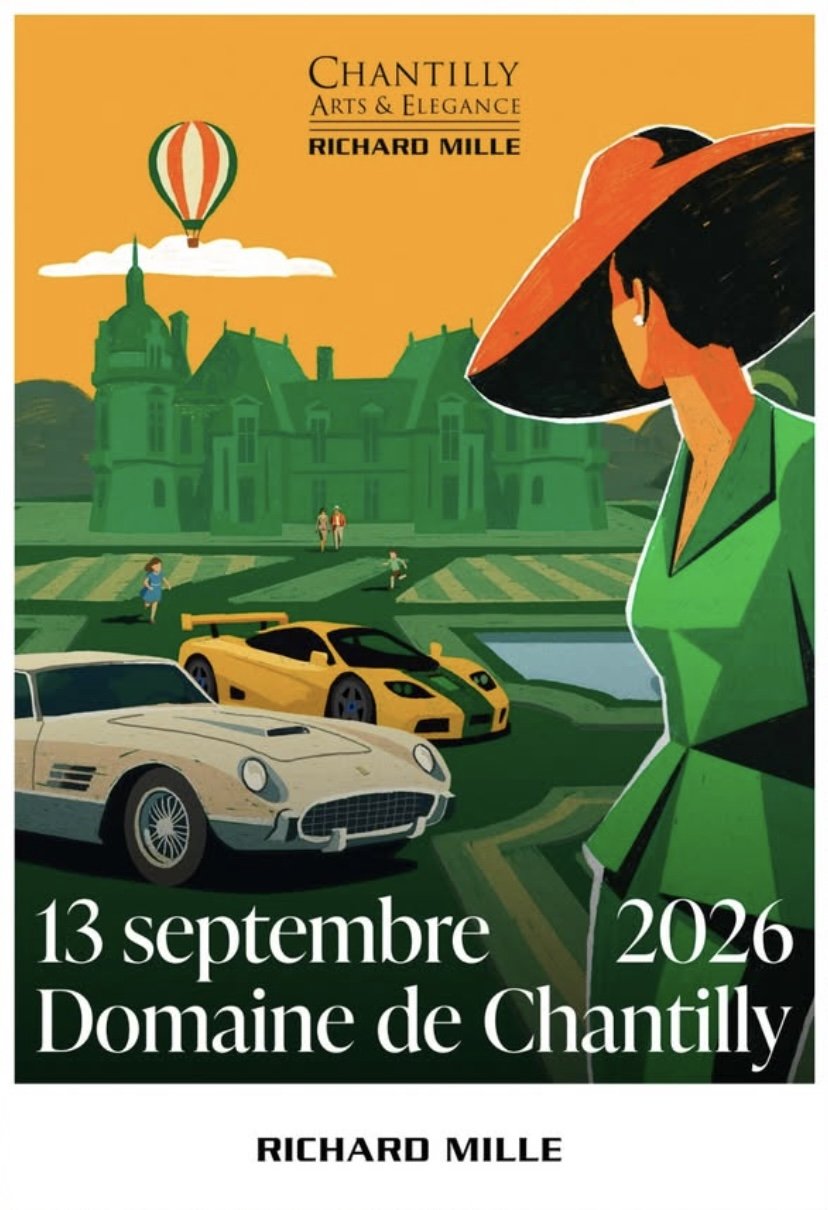Chantilly Arts et élégance 2026 - Demandez le programme ! — Galerie  automobile
