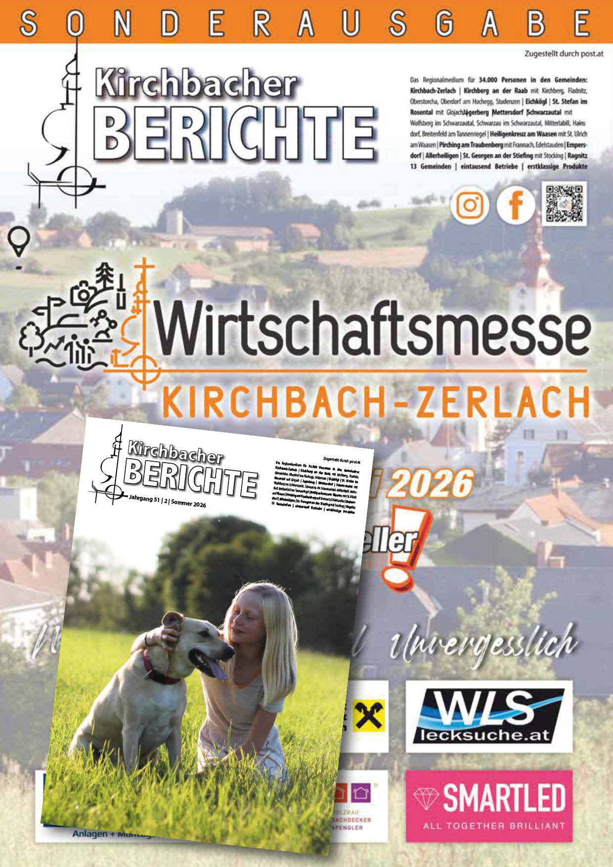 Aktuellste Ausgabe der Kirchbacher Berichte