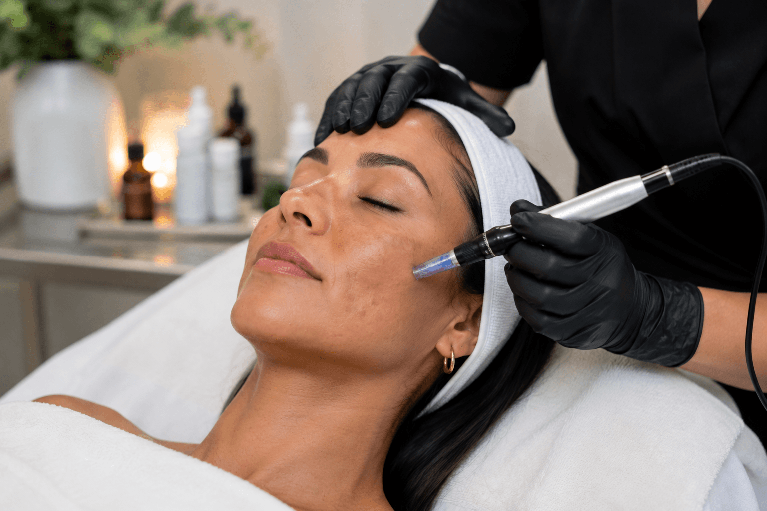 Microneedling treatment for melasma and pigmentation in Buckhead, Georgia