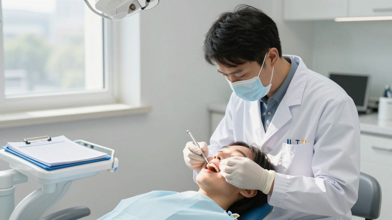Dentiste comparant BNC et SELARL