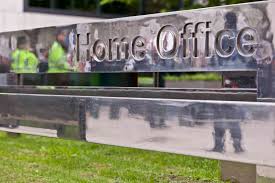 The UK Home Office building sign
