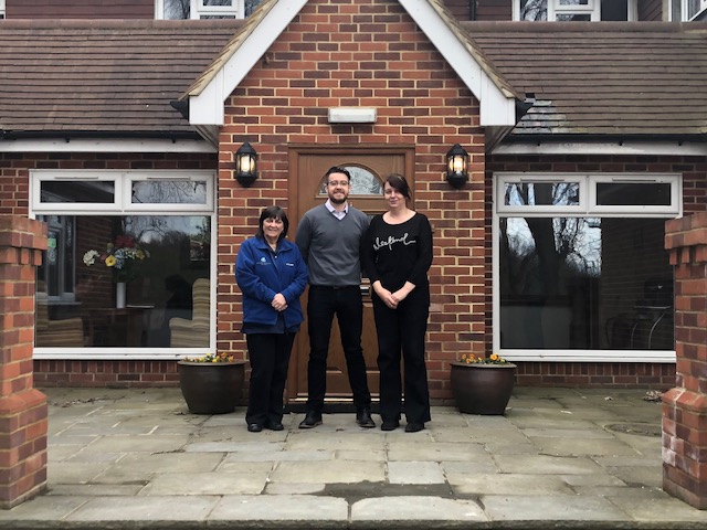 The Belmont Healthcare team outside Edendale Lodge