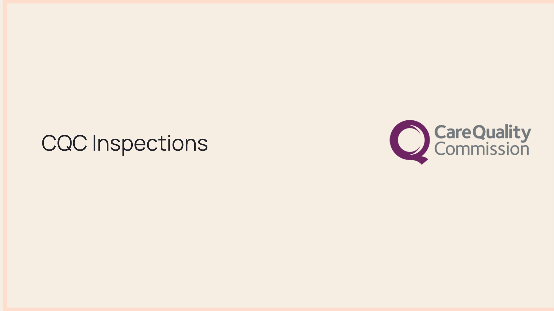 Borderless article graphic: how often do CQC inspect?