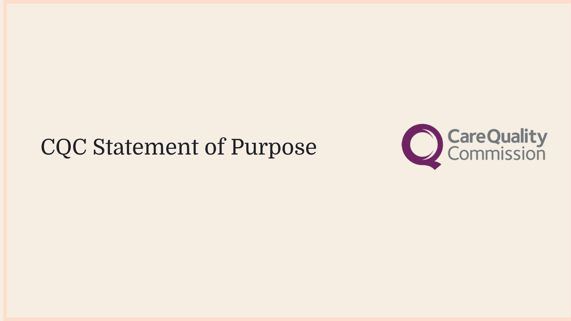 Borderless article graphic: CQC statement of purpose, examples and how-to guide