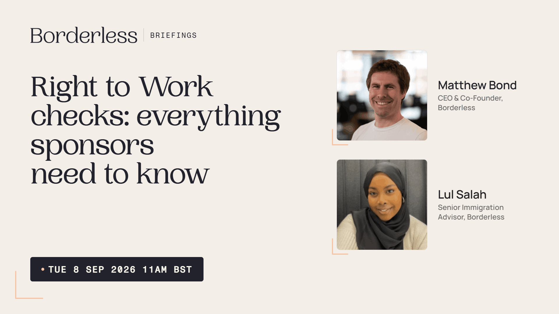 Borderless Briefings webinar: Right to Work checks, everything sponsors need to know
