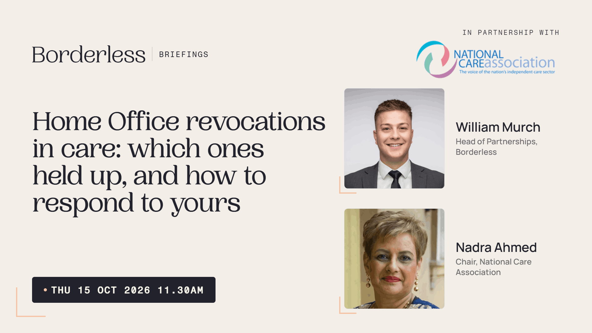 Borderless Briefings webinar: Home Office revocations in care, which ones held up and how to respond
