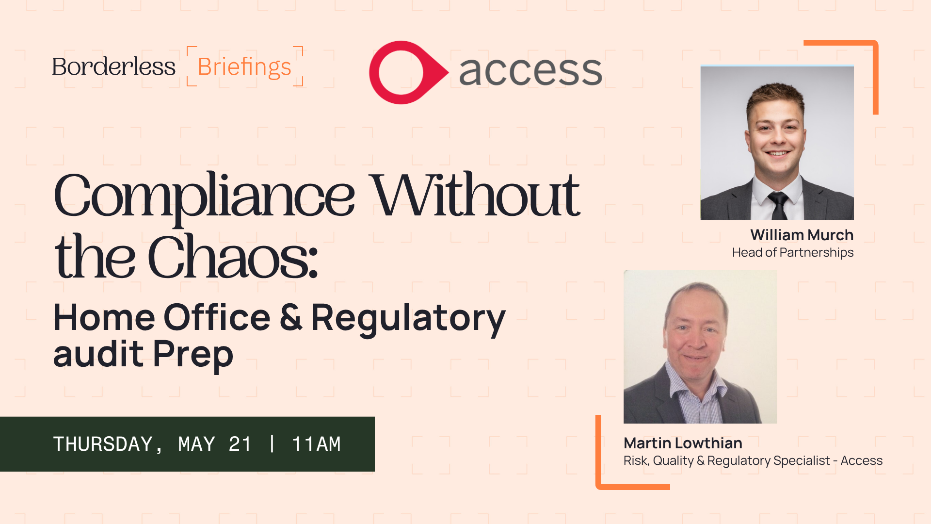 Borderless Briefings webinar: compliance without the chaos, audit prep