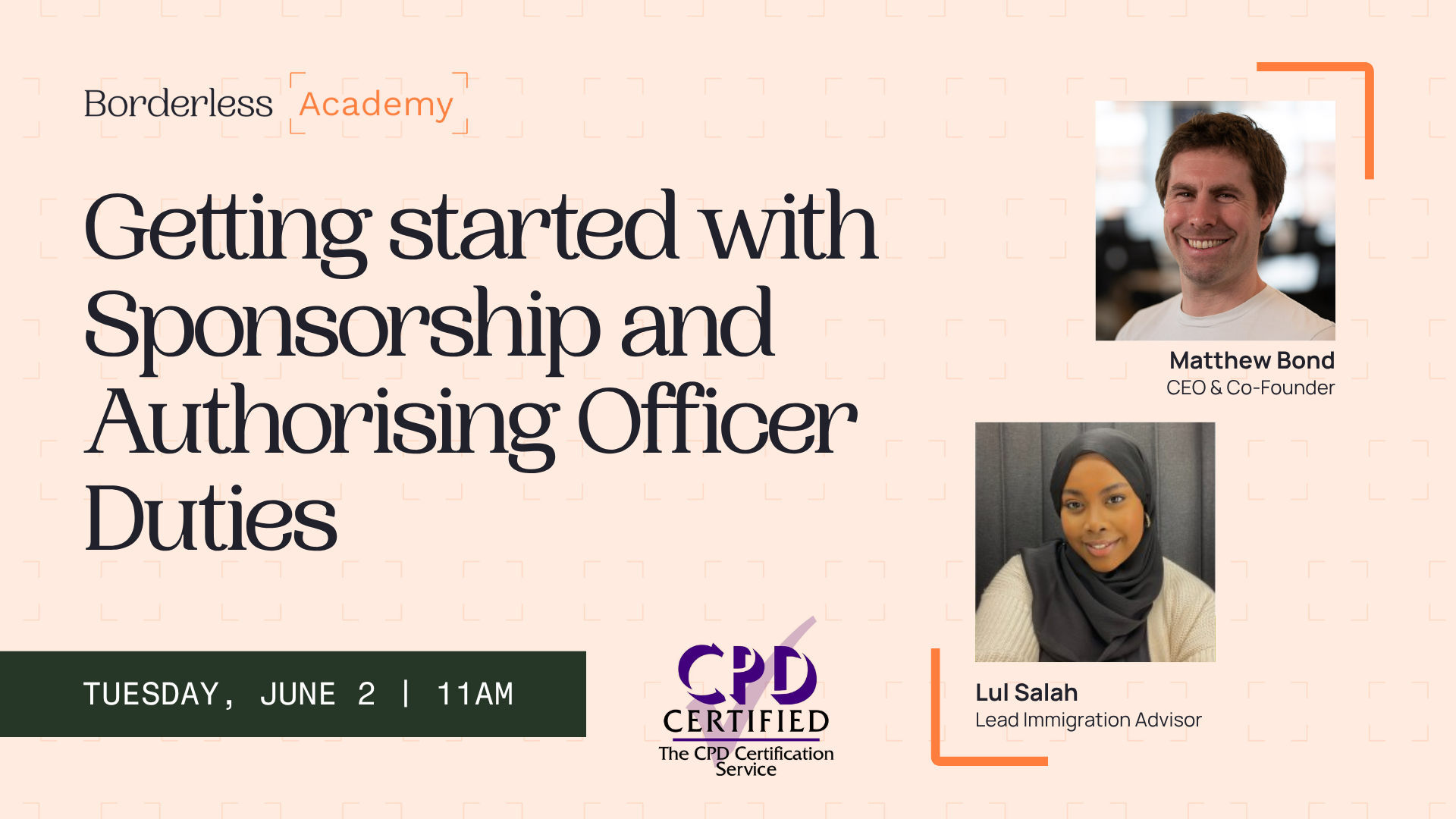 Borderless Briefings webinar: getting started with sponsorship and Authorising Officer duties