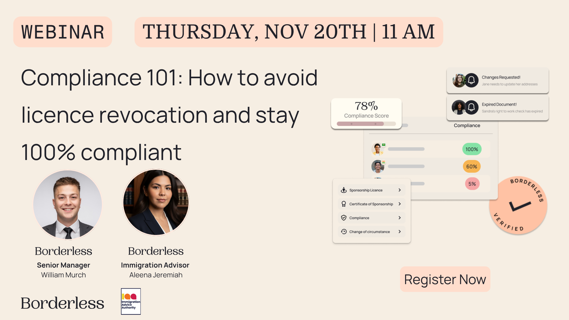Borderless Briefings webinar: compliance 101, avoid licence revocation