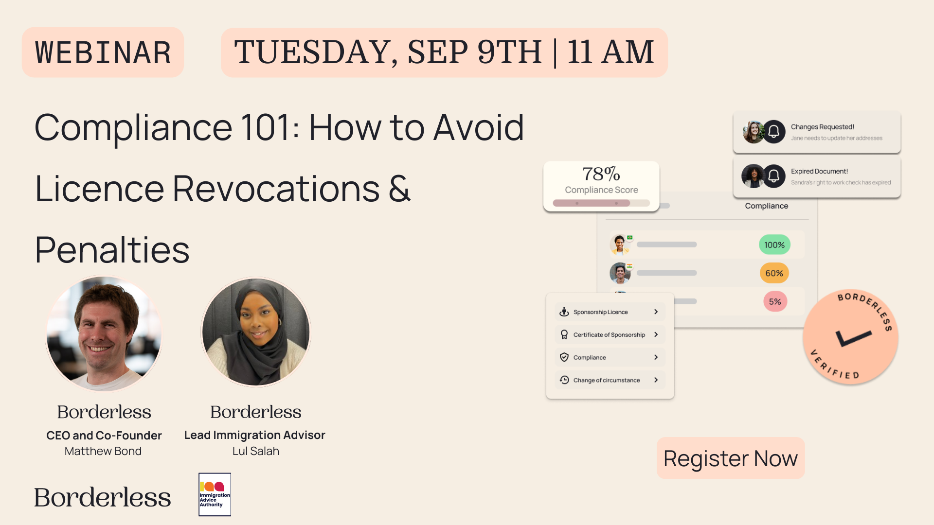 Borderless Briefings webinar: compliance 101, how to avoid licence revocations and penalties
