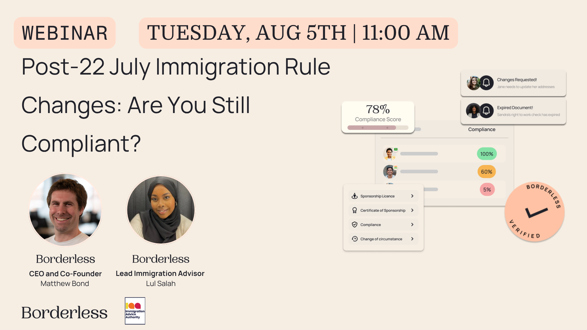 Borderless Briefings webinar: post-22 July rule changes, are you still compliant?