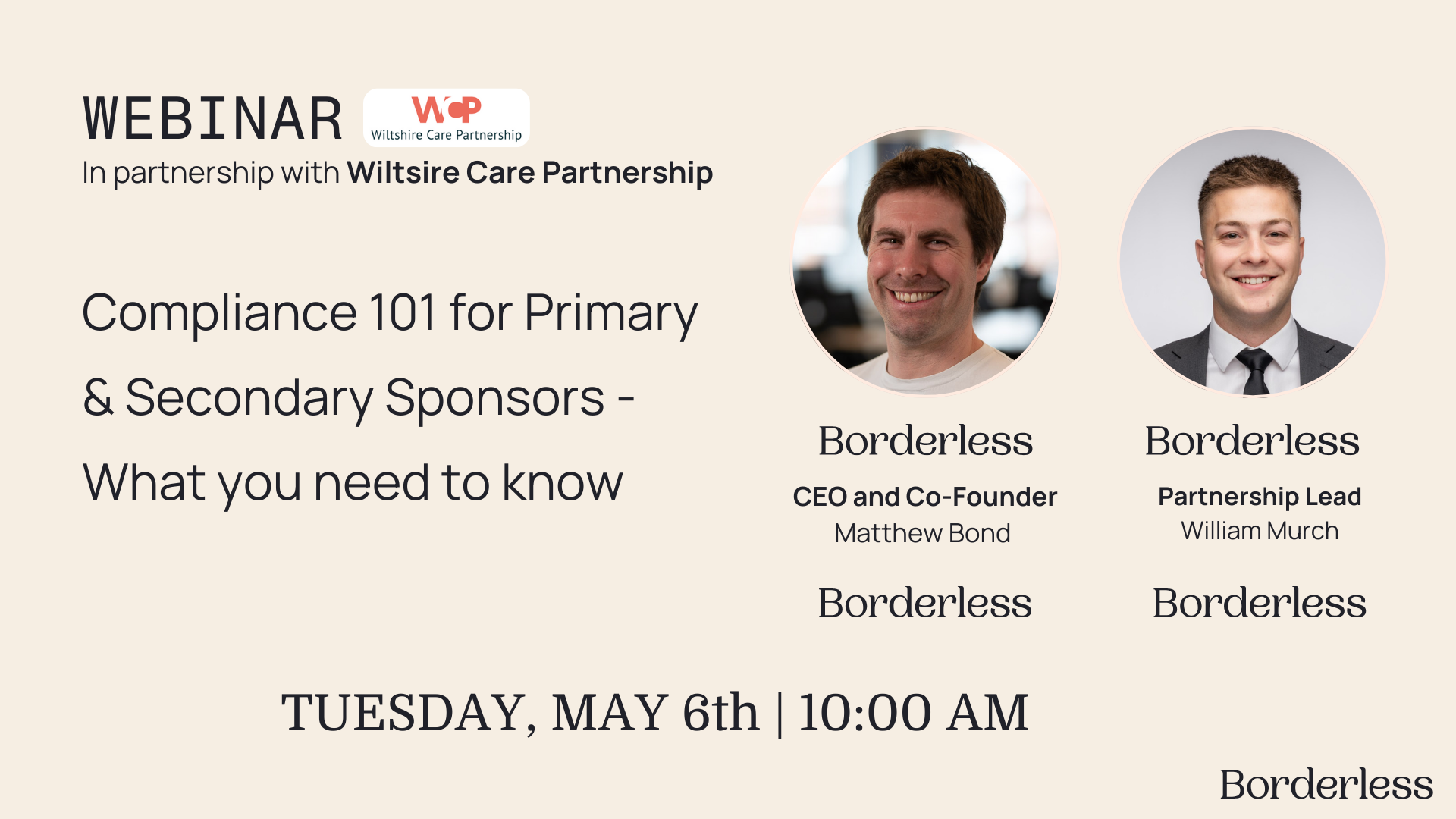 Borderless Briefings webinar: compliance 101 for primary and secondary sponsors
