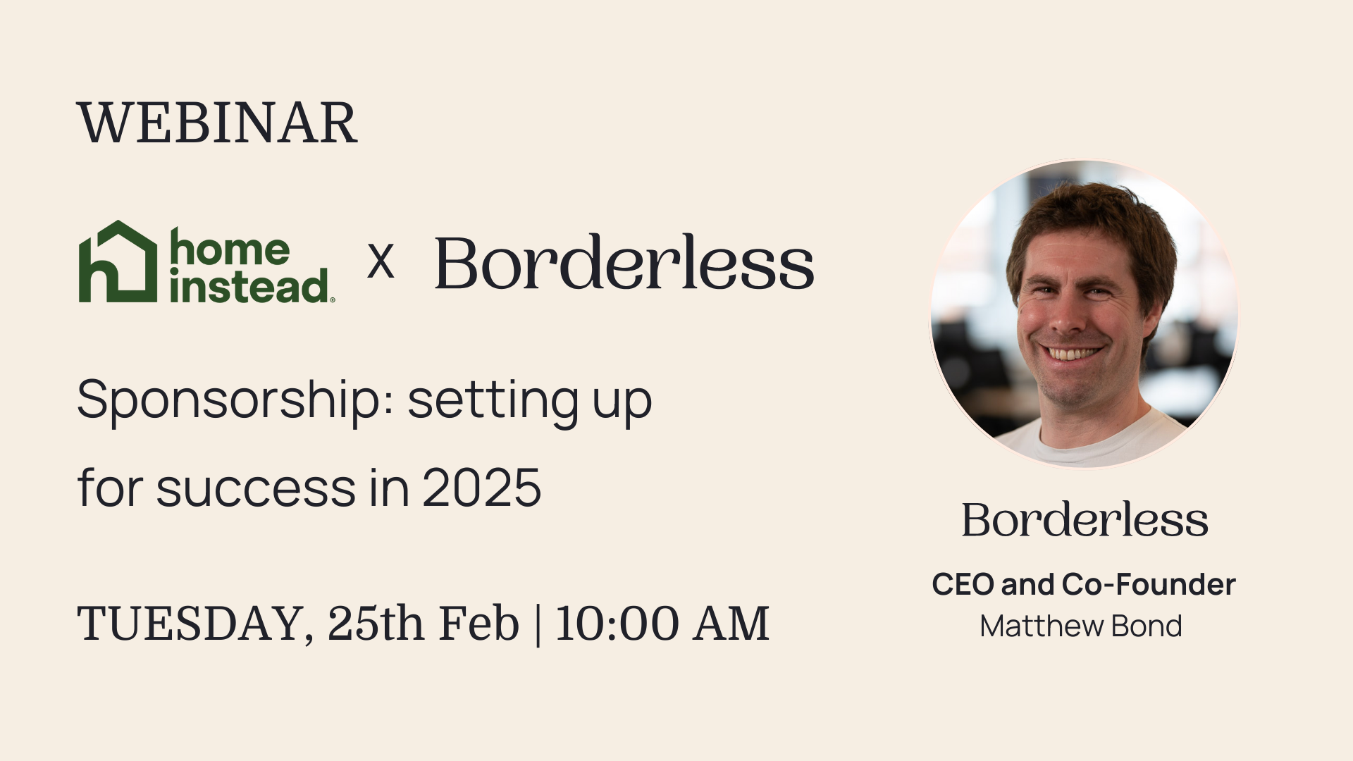 Borderless Briefings webinar: Home Instead x Borderless, sponsorship set-up for 2025