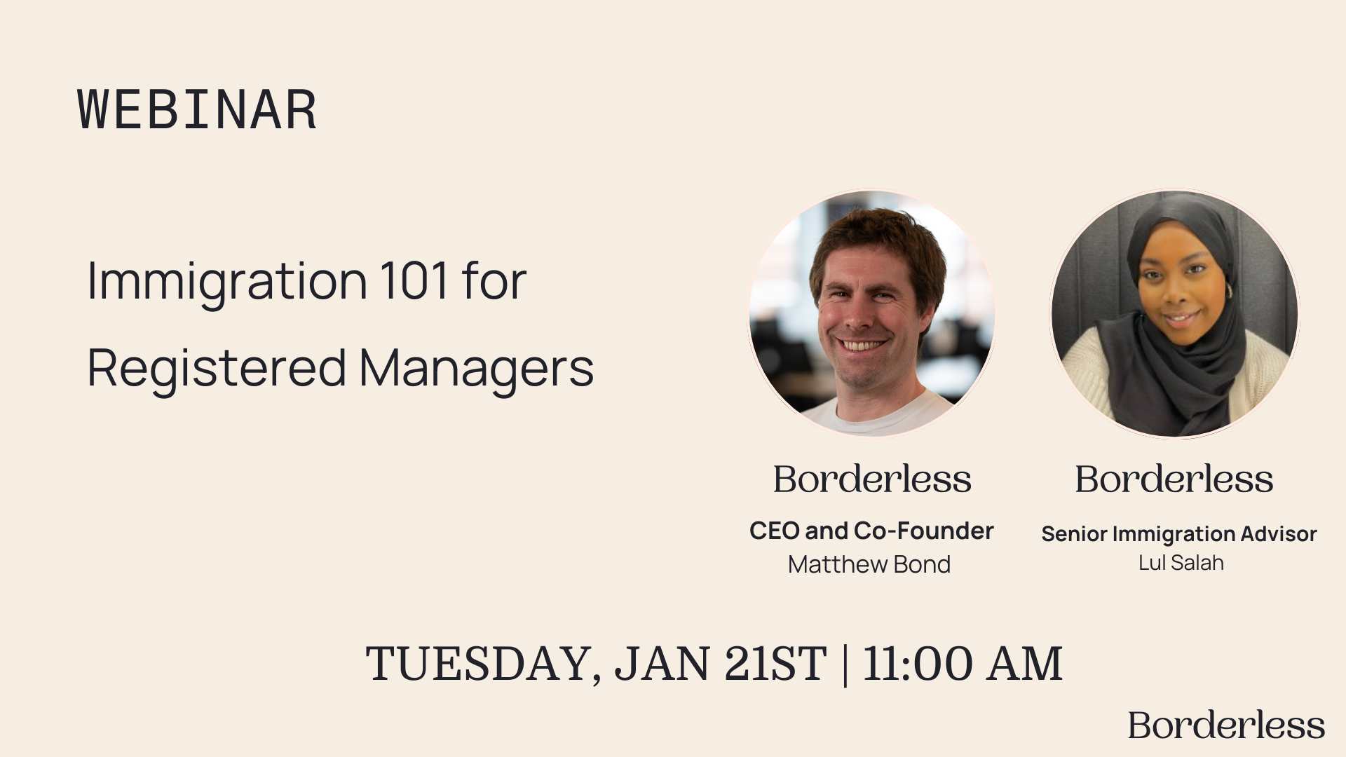 Borderless Briefings webinar: immigration 101 for registered managers