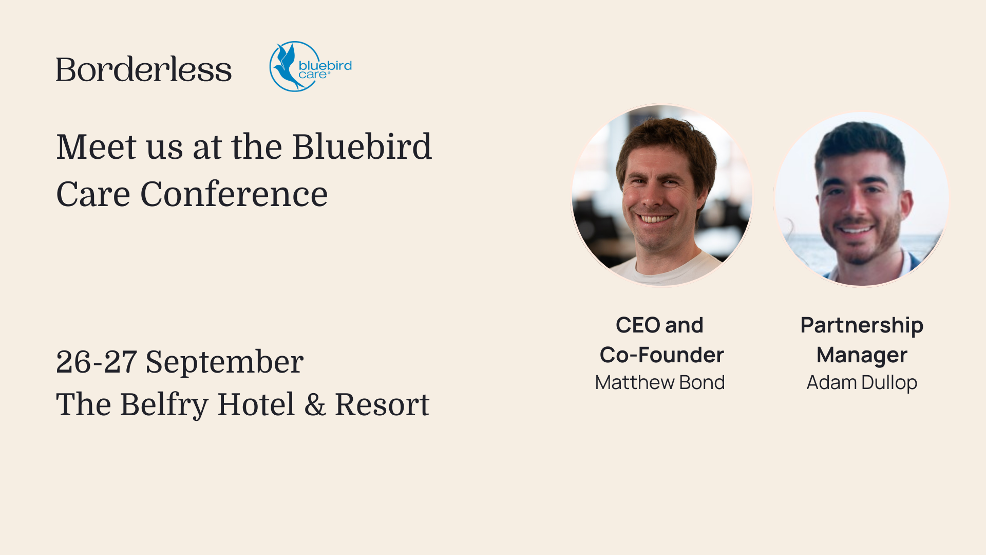 Borderless Briefings webinar: Bluebird Care conference