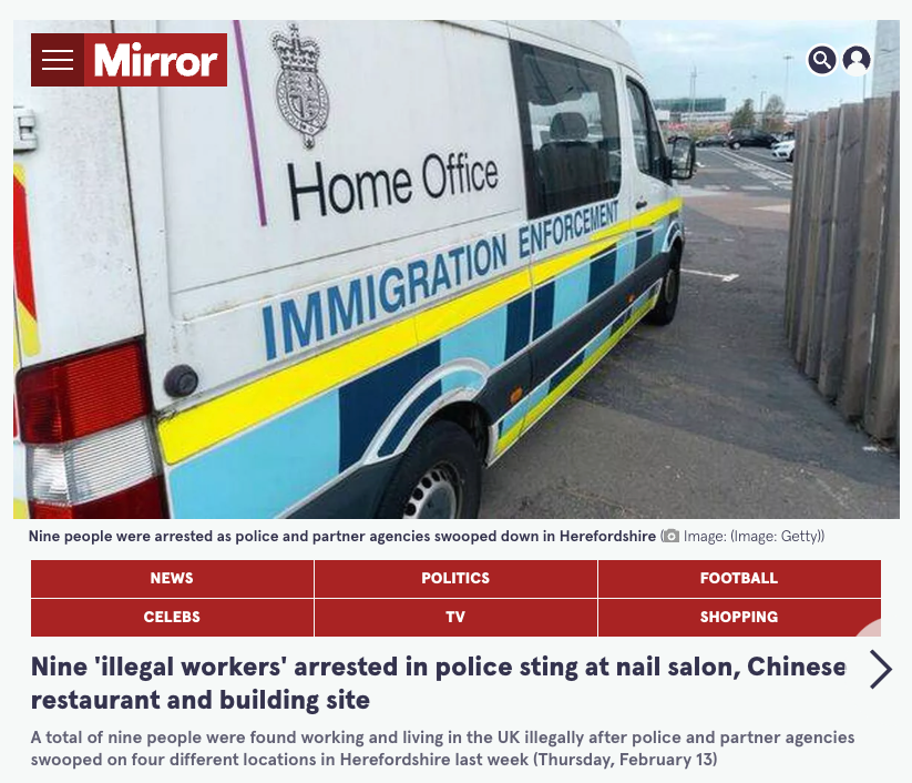 Borderless article graphic: the immigration white paper is a turning point