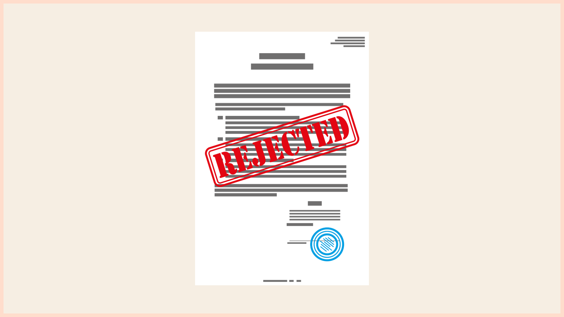 Borderless article graphic: sponsor licence application refused, what to do next