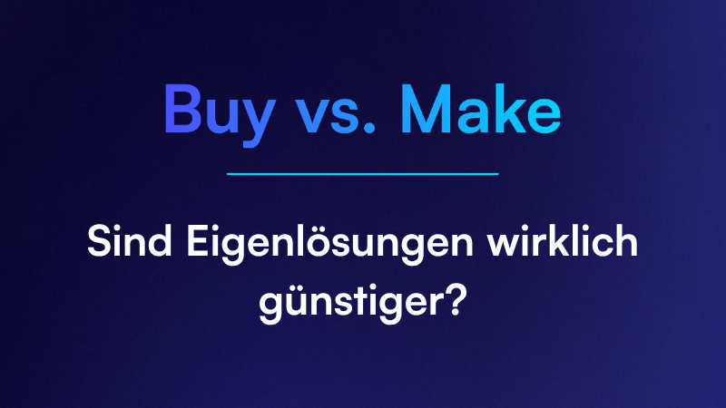 Buy vs. Make: Die Entscheidungshilfe für Netzbetreiber