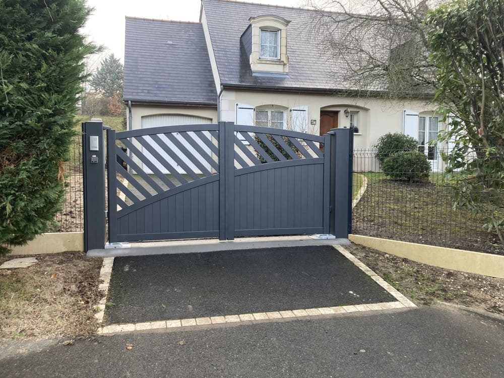 Photo de Portail Algol forme arrondie La Membrolle