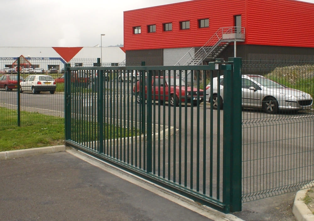 Photo de Portail coulissant acier Monnaie