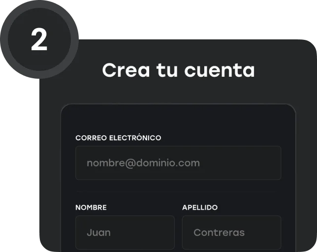 Paso 2: crea tu cuenta y obtén tu Zapping ID