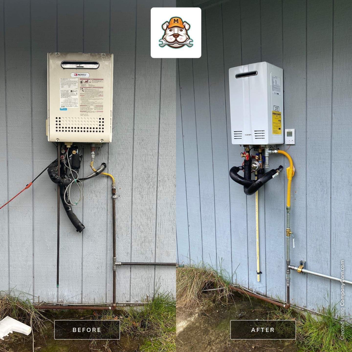 Exterior Tankless Water Heater
