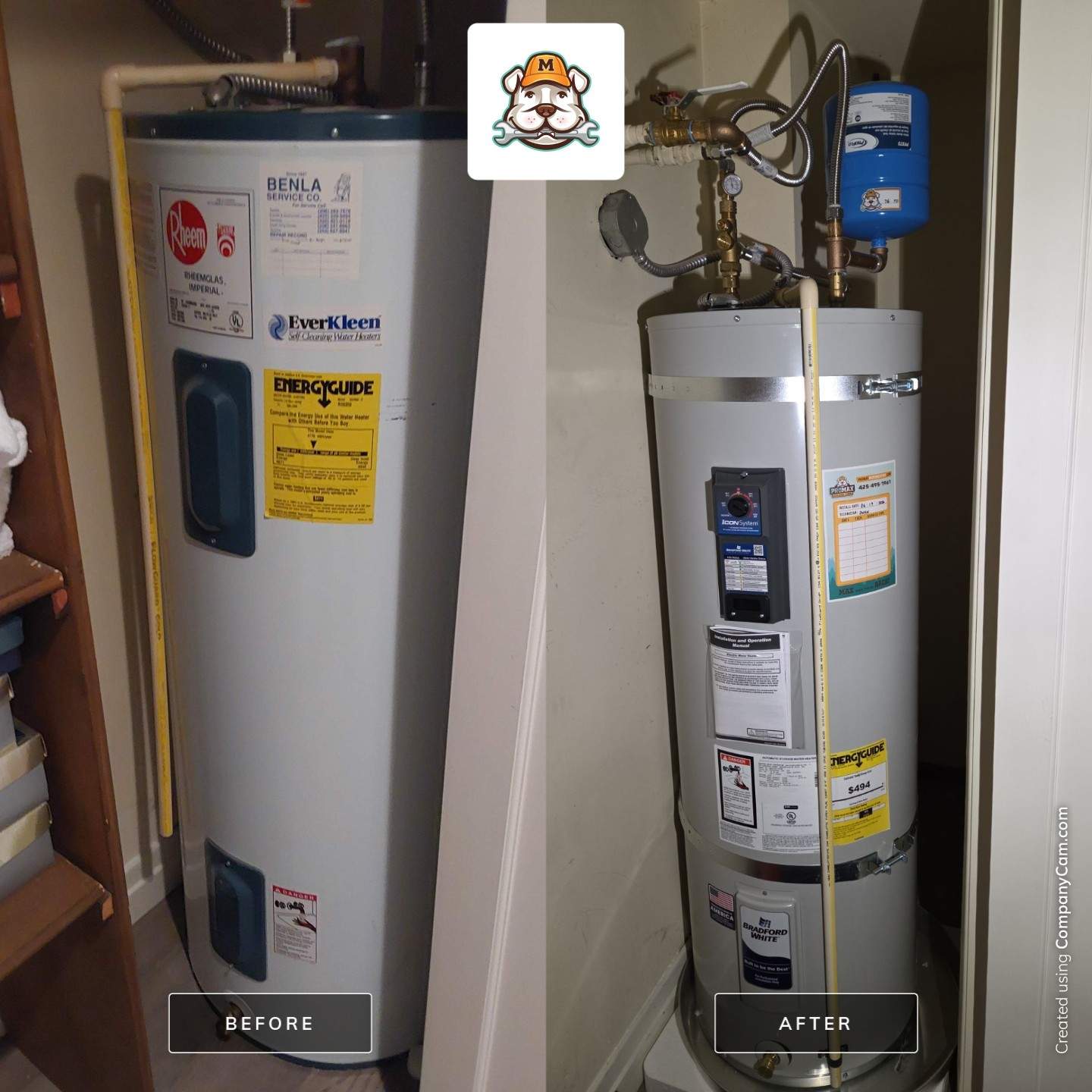 65 Gallon Water Heater Replacement