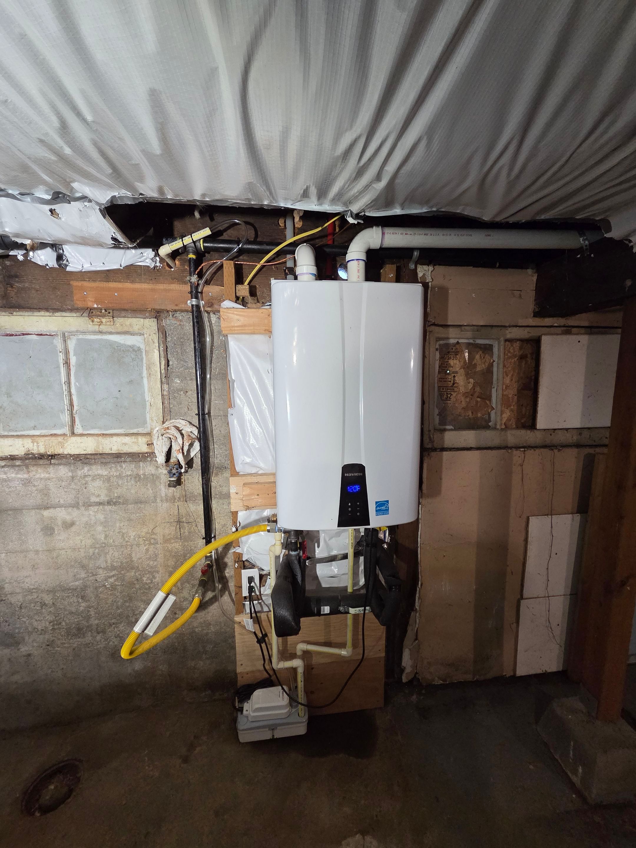 Fixed Improper Tankless Installation