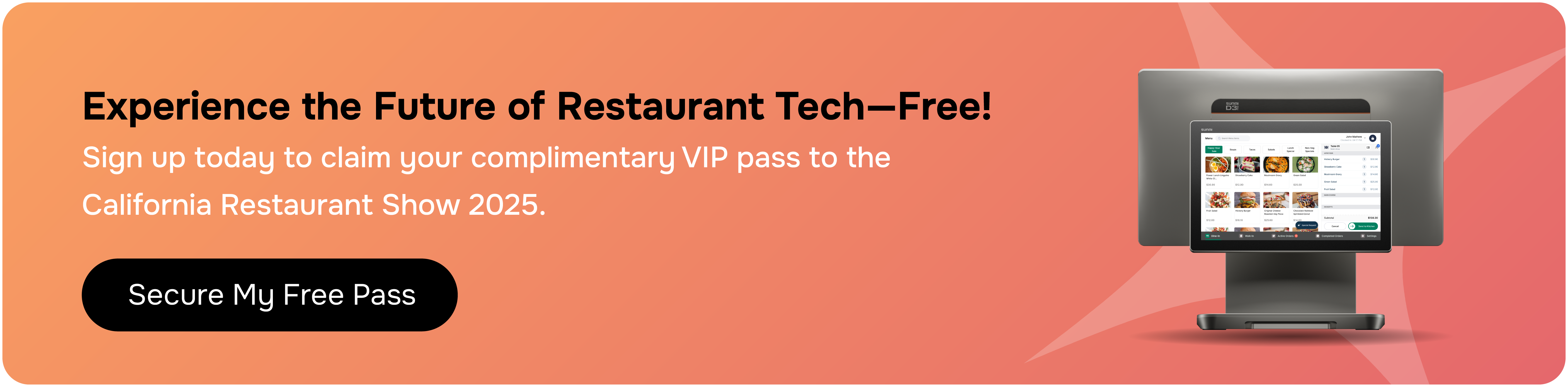 Join NOVA at the California restaurant show