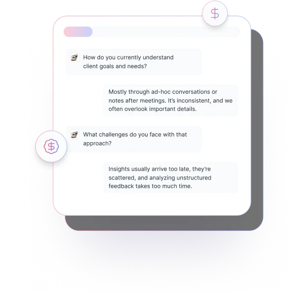The AI-powered feedback that grows your practice.