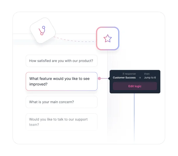 Patient completing an engaging healthcare feedback survey on a digital device