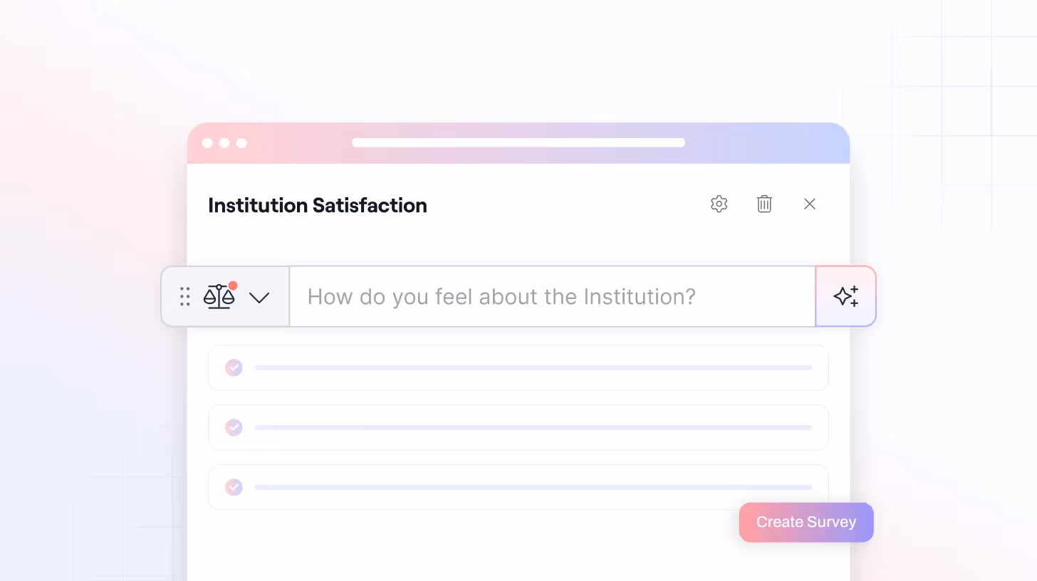 TheySaid’s user-friendly survey interface