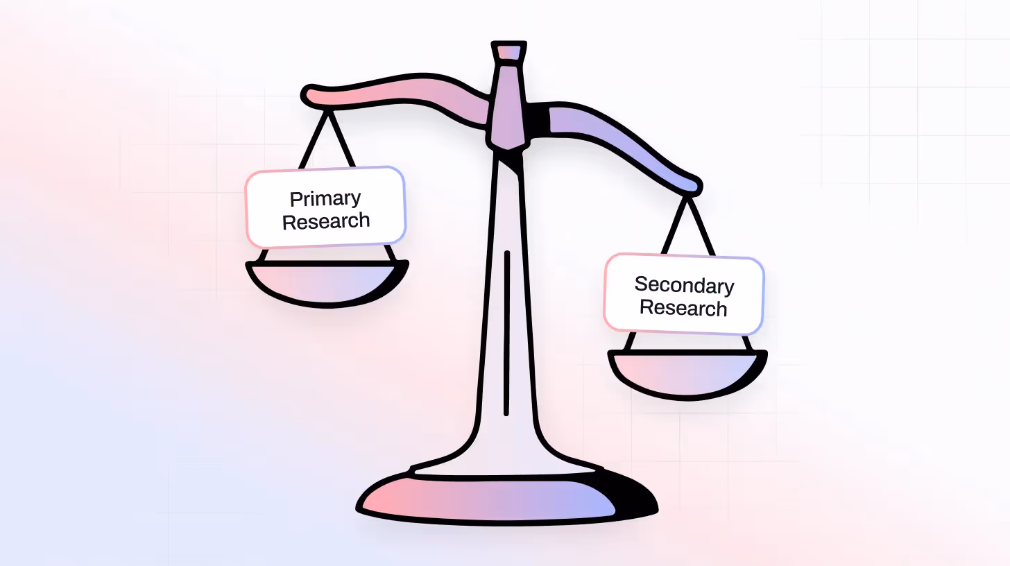 Primary vs Secondary Research