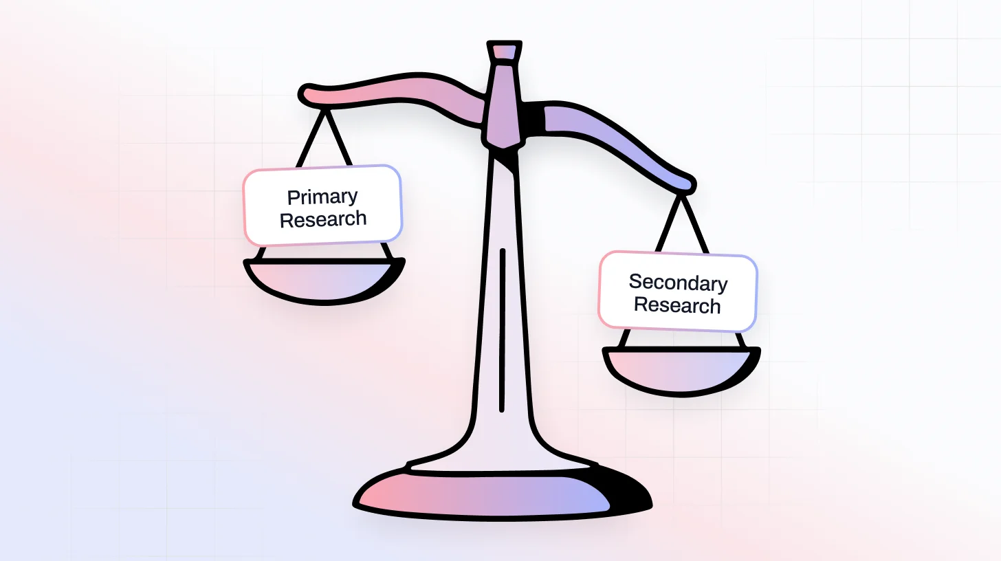Primary vs Secondary Research