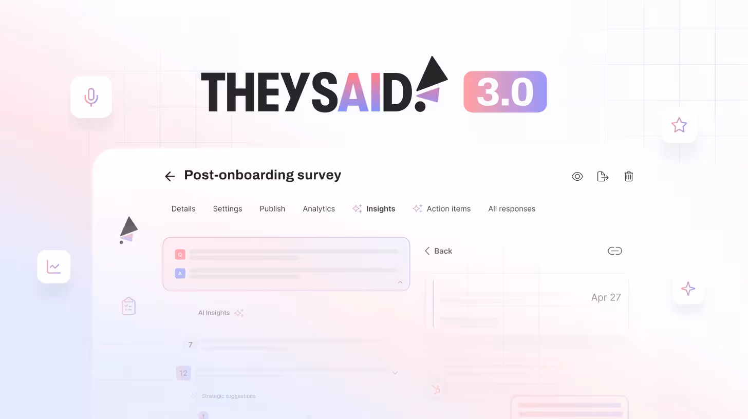 TheySaid 3.0 Launch