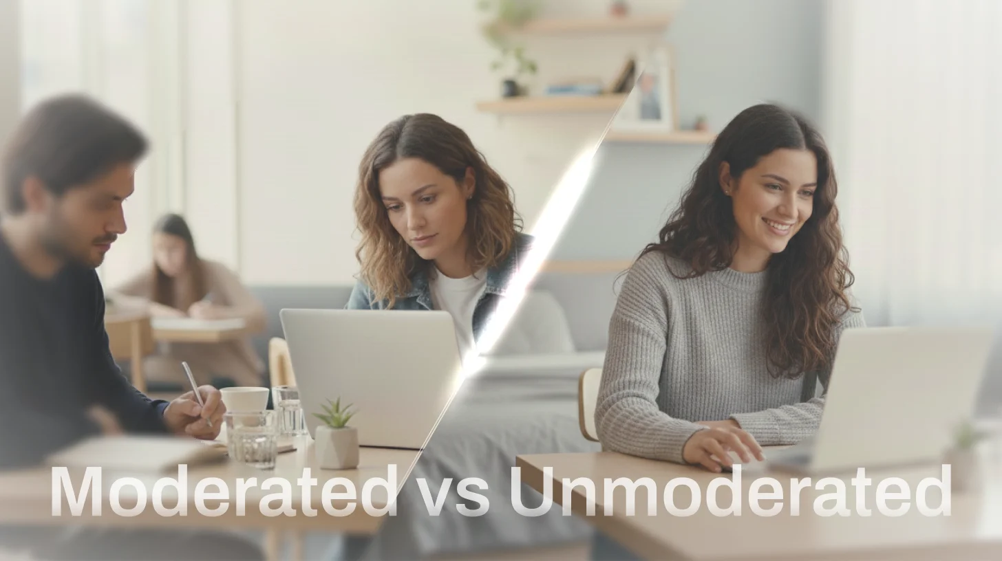 Moderated vs Unmoderated Usability Testing