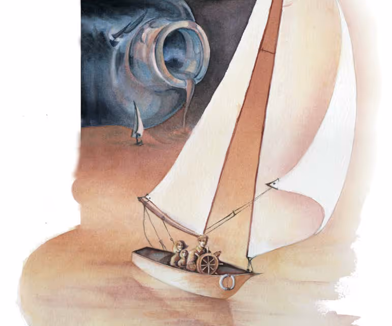 Painting Sailing to Better Health