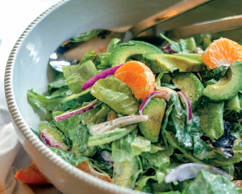 Mandarin Avocado Salad