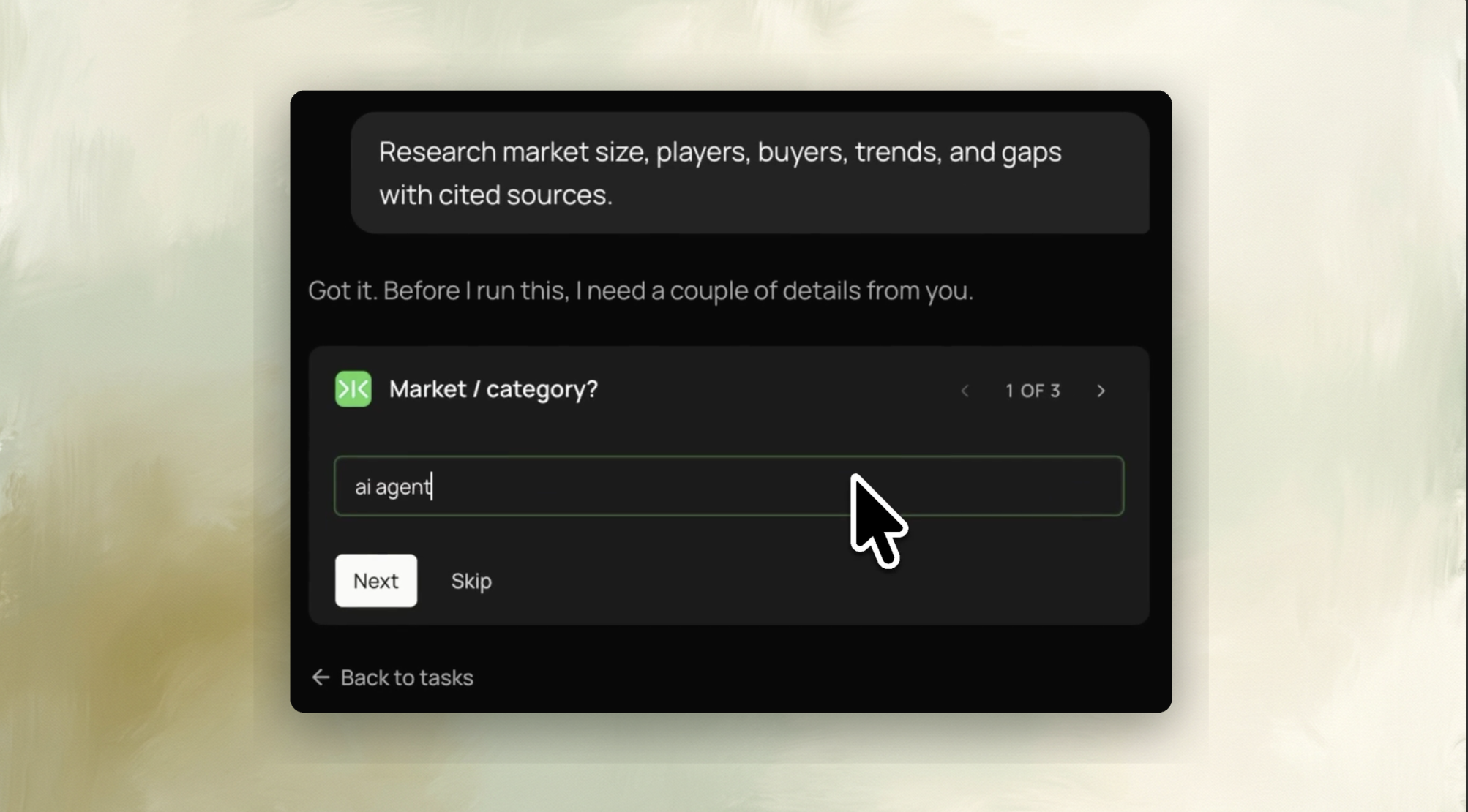 Build a market sizing report with every figure cited and unverified claims flagged 
