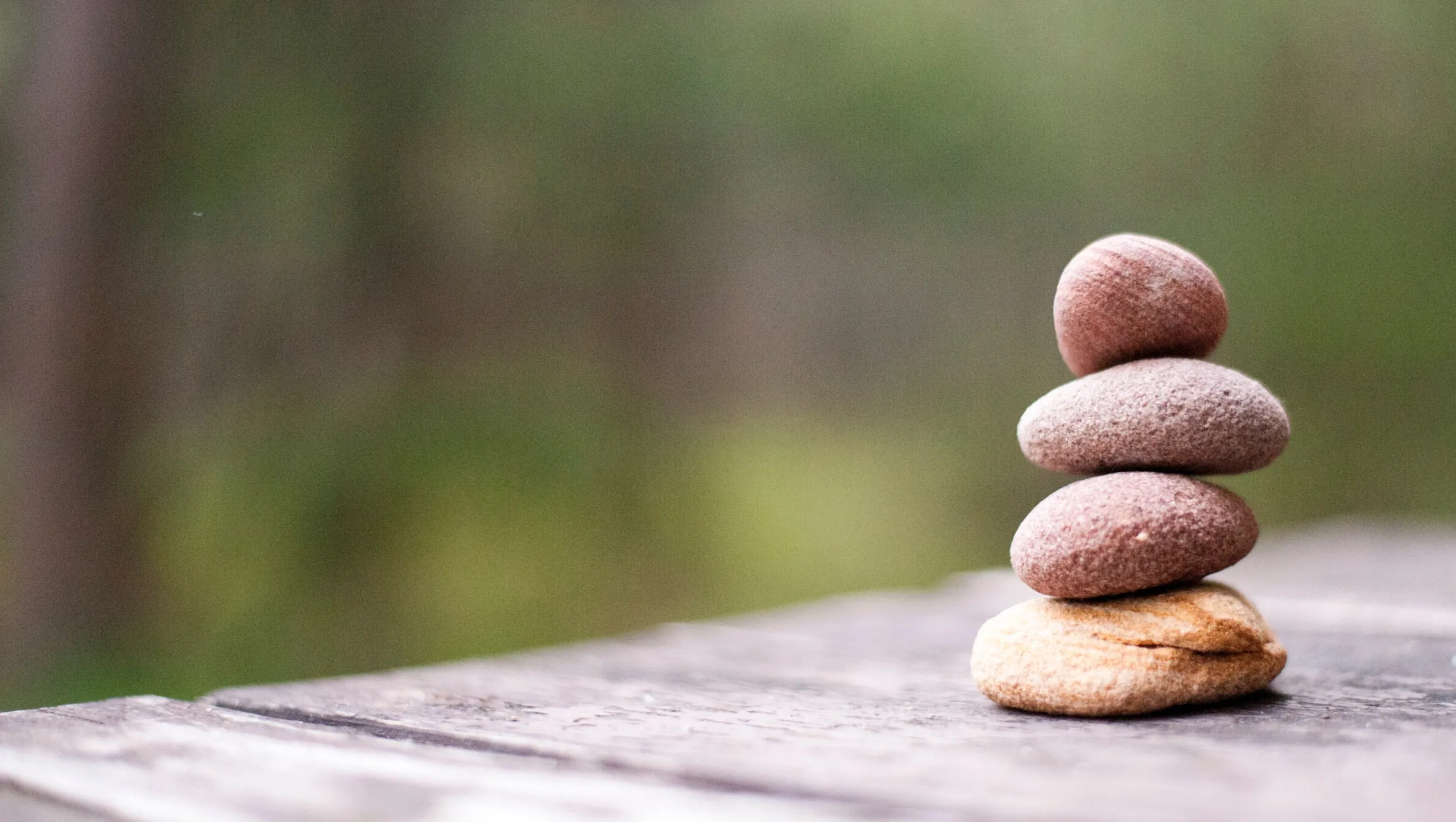 Stones stacked up