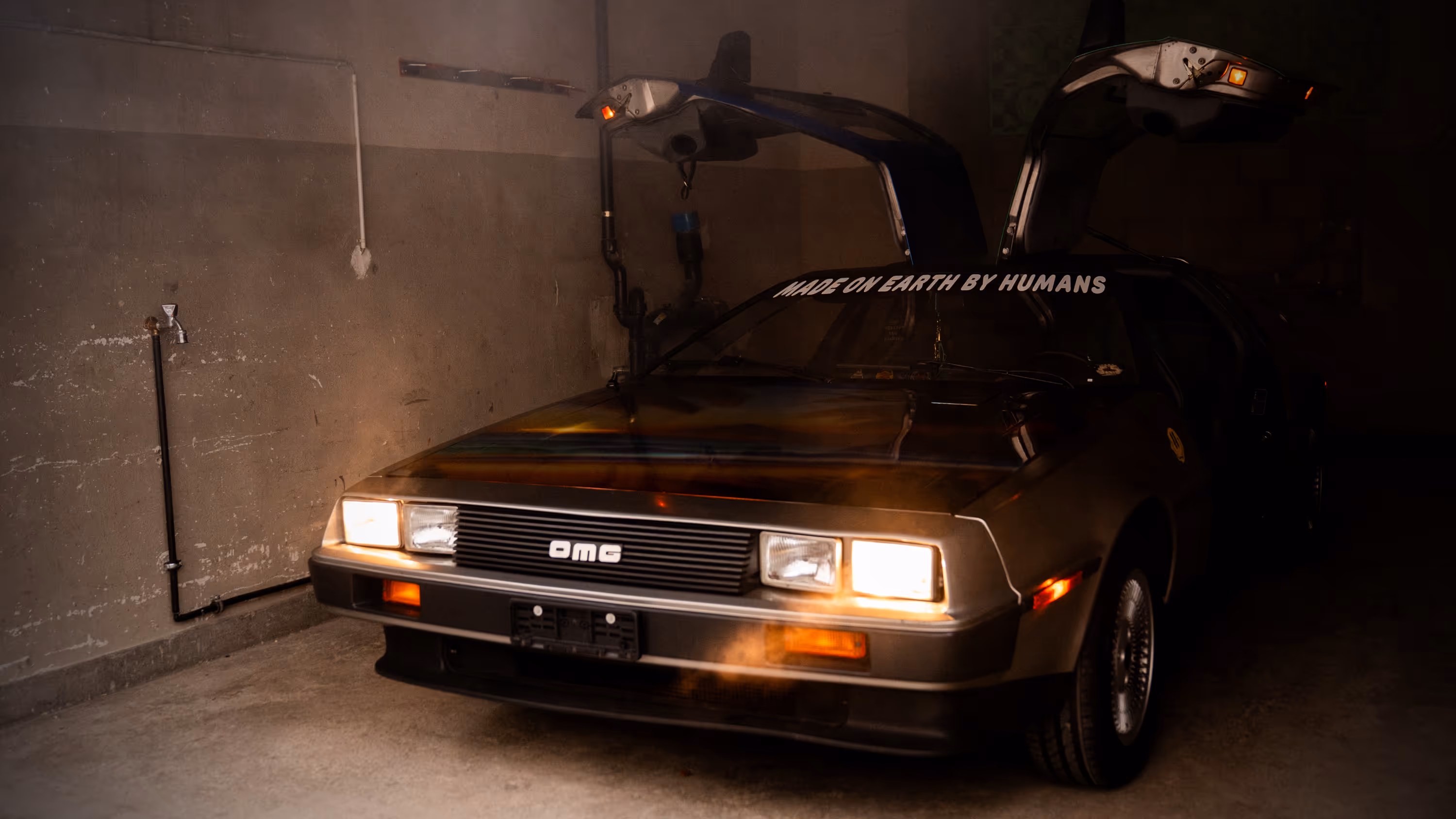 Auto in der Garage