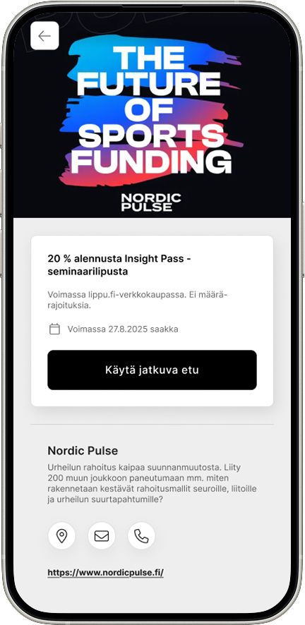 NPS coupon profile mockup image