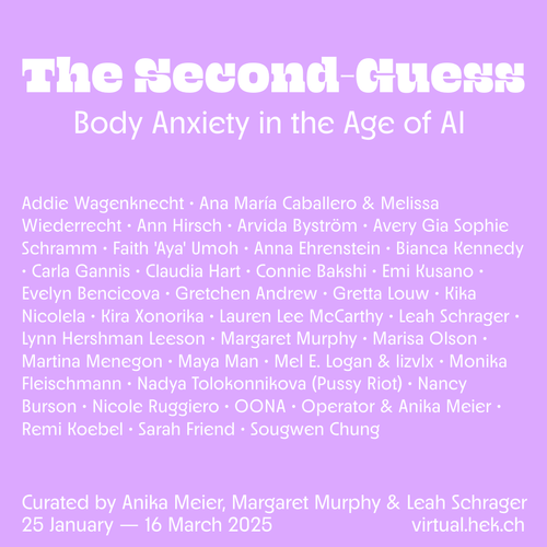 The Second-Guess. Body Anxiety in the Age of AI