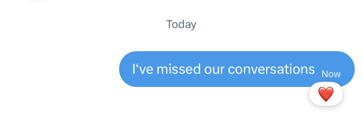 I’ve missed our conversations. On AI, Emotions, and Being Human